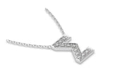 Athena Diamond Necklace (Sigma) - Artelia Jewellery