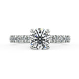 Sofia Round Diamond Engagement Ring - Artelia Jewellery