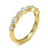 Summer Diamond Wedding Ring - Artelia Jewellery
