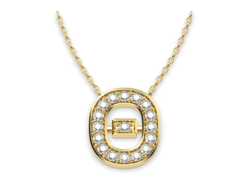 Athena Diamond Necklace (Thita) - Artelia Jewellery
