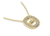 Athena Diamond Necklace (Thita) - Artelia Jewellery