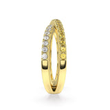 Xena Fitted Diamond Wedding Ring - Artelia Jewellery