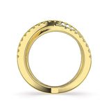 Xena Fitted Diamond Wedding Ring - Artelia Jewellery