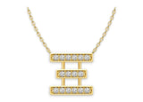Athena Diamond Necklace (Xi) - Artelia Jewellery