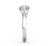 Round Diamond Solitaire Ring (ARTSR005)