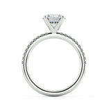 Moderne Round Diamond Solitaire Engagement Ring - Artelia Jewellery