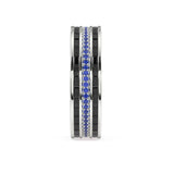 Night Fall Sapphire Diamond Ring - Artelia Jewellery