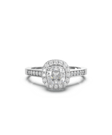 Cushion Cut Double Halo Diamond Engagement Ring (ARTDH02) - Artelia Jewellery