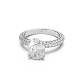 Oval Diamond Solitaire Engagement Ring (ARTSR079) - Artelia Jewellery