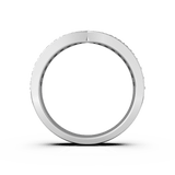 Tapered Diamond Wedding Ring (ARTLDWR113) - Artelia Jewellery