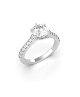 Round Brilliant Solitaire Ring (ARTSR078)