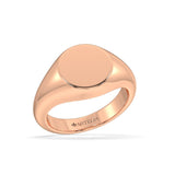 Artelia Classic Round Signet Ring - Artelia Jewellery