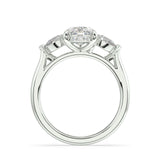 Charlotte Oval Diamond Trilogy Ring