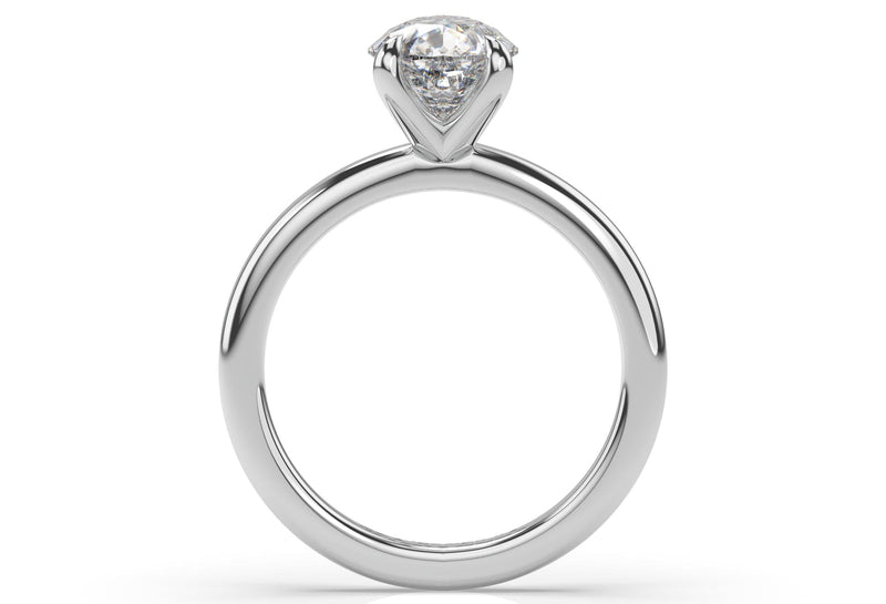 Pear Lab Grown Diamond Solitaire Proposal Engagement Ring