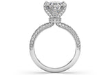 Erika Round Diamond Solitiaire Engagement Ring