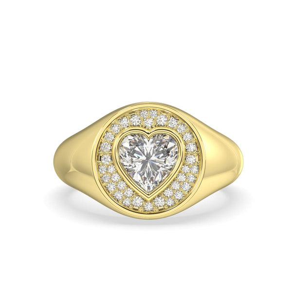 Artelia All Heart Signet Ring