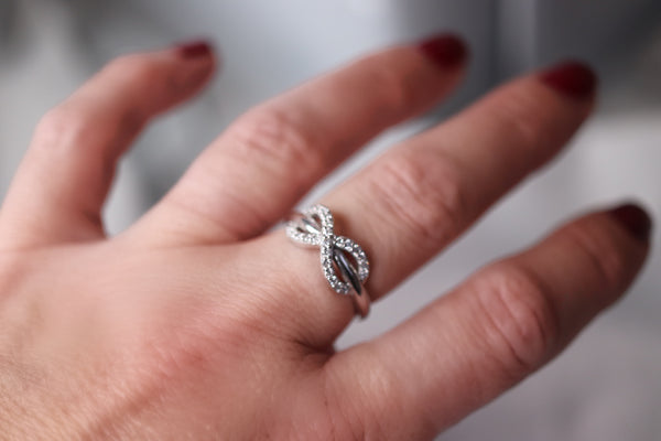 Artelia Diamond Infinity Ring - Artelia Jewellery