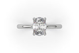 Kylie Oval Diamond Solitaire Engagement Ring