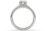 Kylie Oval Diamond Solitaire Engagement Ring - Artelia Jewellery