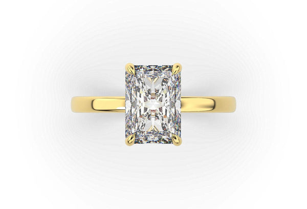 Miroir Emerald Cut Solitaire Engagement Ring