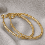 Artelia Signature Pave Diamond Earrings