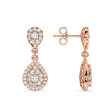 Melanie Diamond Earrings - Artelia Jewellery