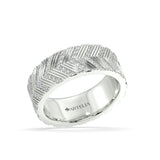 The Virelle Diamond Herringbone Ring
