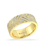 The Vincenze Herringbone Ring