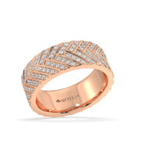 The Vincenze Herringbone Ring