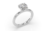 ROUND Brilliant LAB Grown DIAMOND SOLITAIRE  Engagement RING WITH 4 CLAWS
