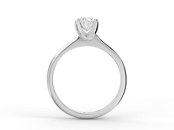 Miranda Oval Diamond Solitaire Engagement Ring - Artelia Jewellery