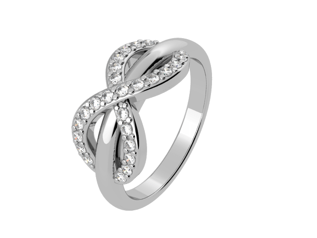 Artelia Diamond Infinity Ring