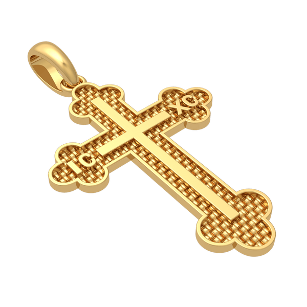 Bespoke Orthodox Gold Cross Artelia