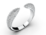 Claudia Cuff Diamond Wedding Ring