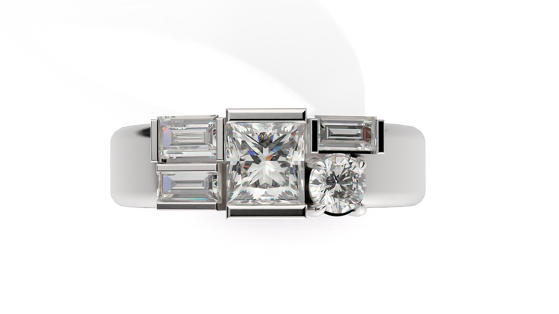 Kris Diamond Dress Ring