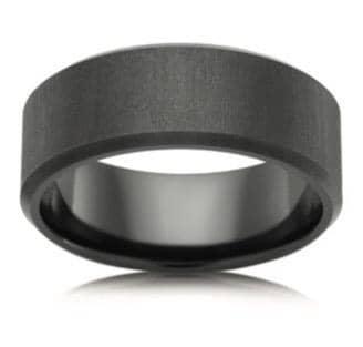 Tyson Zirconium Wedding Ring - Artelia Jewellery