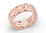 Andre Diamond Wedding Ring - Artelia Jewellery