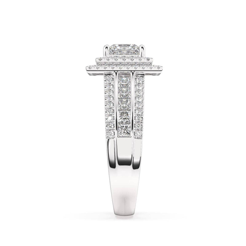 Bree Double  Halo Engagement Ring