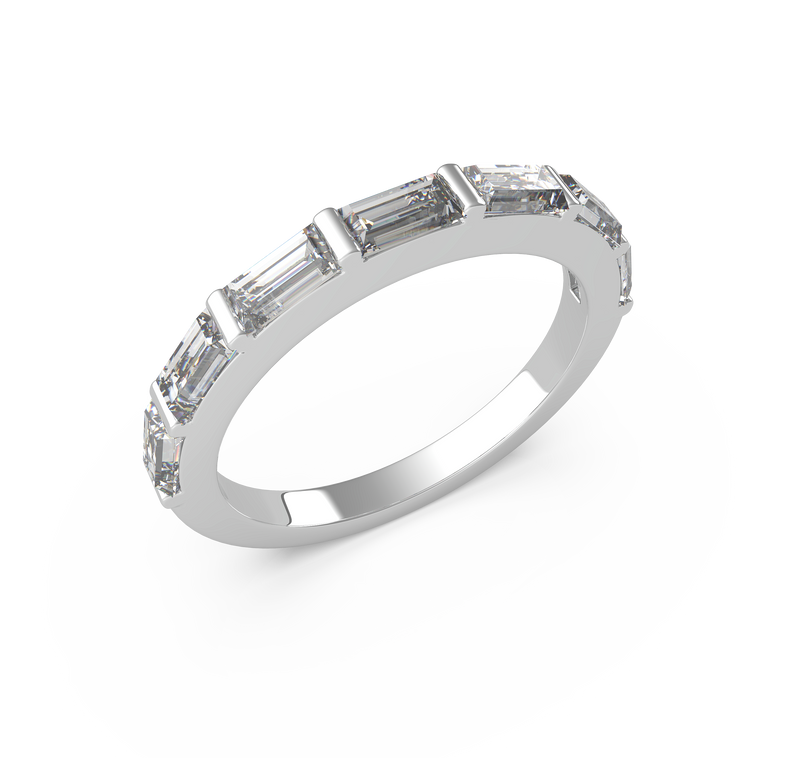 Baguette Diamond Wedding Ring (ARTLDWR123)