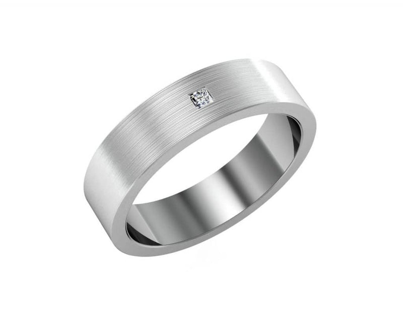 Domain Diamond Wedding Ring