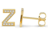 Initials Diamond Earring Z