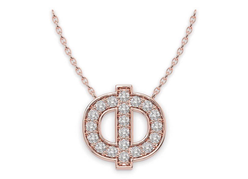 Athena Diamond Necklace (Fie) - Artelia Jewellery