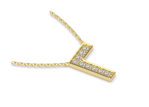 Athena Diamond Necklace (Gamma) - Artelia Jewellery