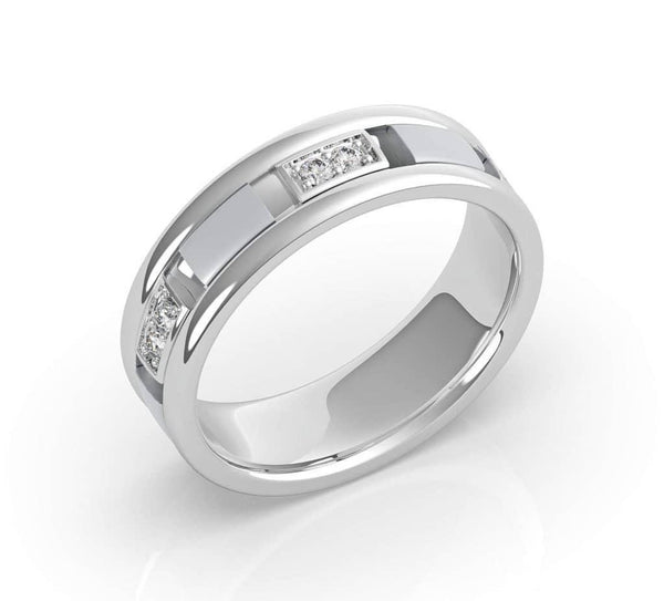 Mason Diamond Wedding Ring - Artelia Jewellery