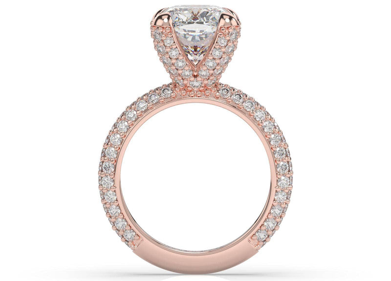 Lady Luck Cushion Diamond Solitaire Engagement Ring - Artelia Jewellery