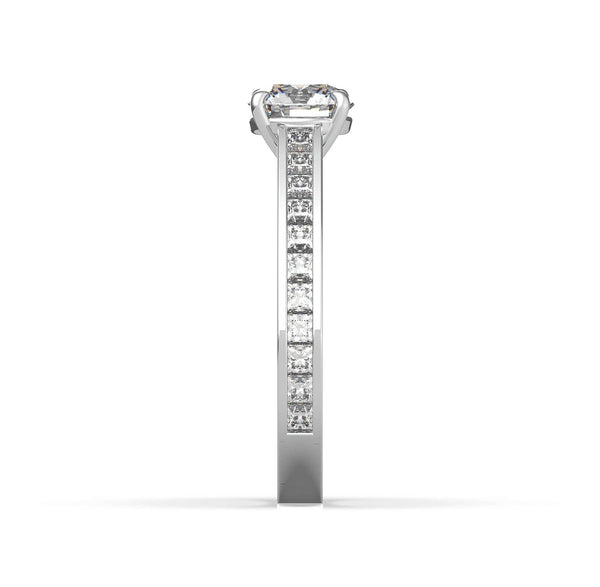 Round Diamond Solitaire Engagement Ring (ARTSR029) - Artelia Jewellery