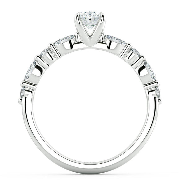 Oval Diamond Solitaire Engagement Ring Madeline