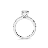 Radiant Diamond Solitaire Engagement Ring (ARTSR110) - Artelia Jewellery