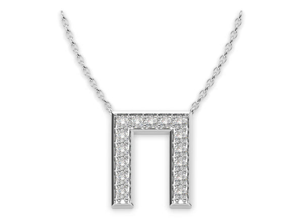 Athena Diamond Necklace (P) - Artelia Jewellery
