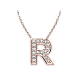 Diamond Initials Necklace R